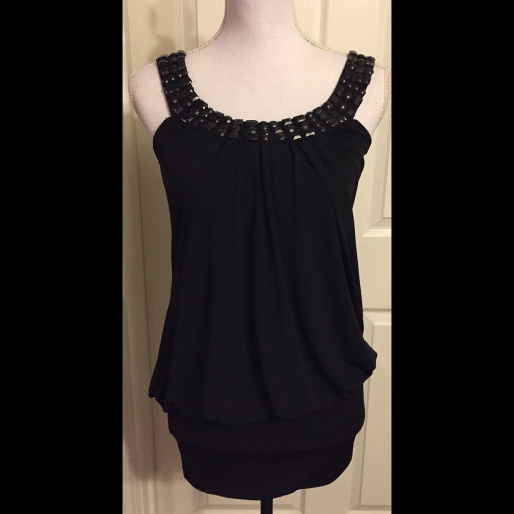 Violet Embellished Dressy Top